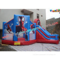 Customized Kids Party Outdoor Spiderman Inflatable Slide And Combo Jumpers Rentals, Resale